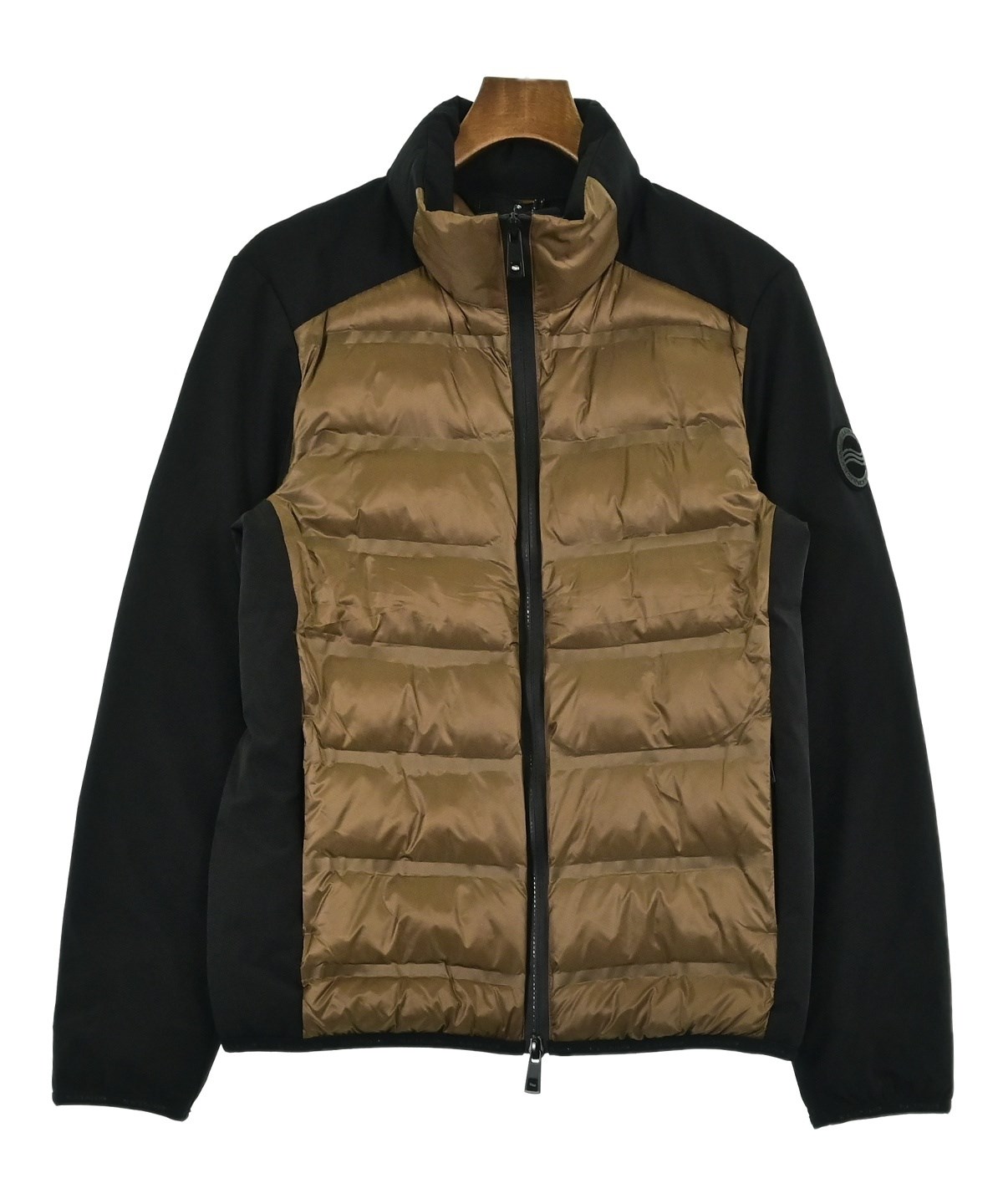 BLACK SAND ブラックサンド ダウンジャケット/ダウンベスト M 茶 【古着】【中古】【送料無料】 BLACK SAND（ブラックサンド）ダウンジャケット/ダウンベスト 茶