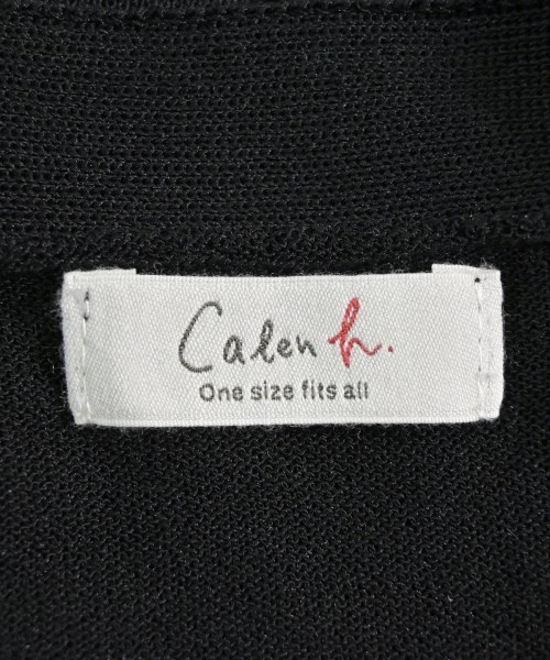 Calen h.（カレンアッシュ）カーディガン 黒 サイズ:F レディース/2200706144130