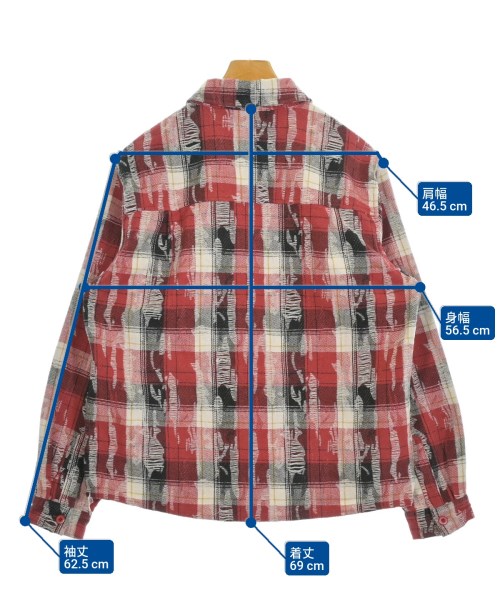 CARPETCOMPANY（カーペットカンパニー）カジュアルシャツ 赤 サイズ:M メンズ/2200653728049