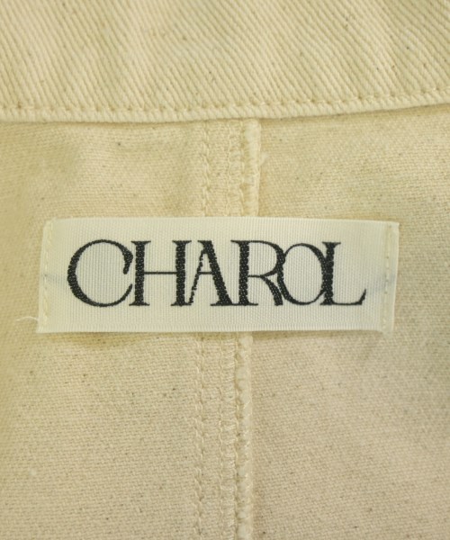 CHAROL（シャロル）オールインワン/サロペット 白 サイズ:M レディース/2200693581321
