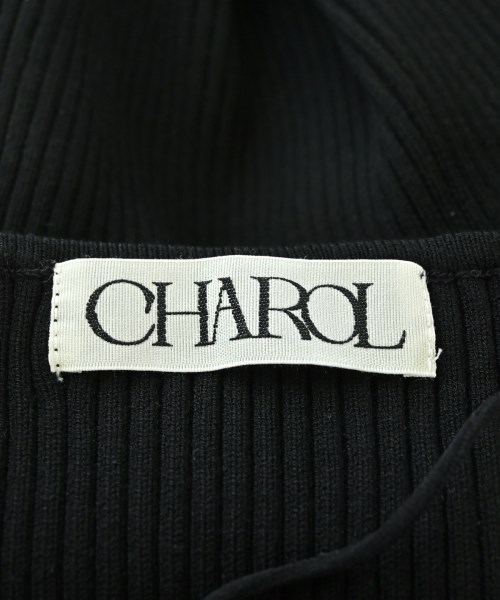 CHAROL（シャロル）キャミソール 黒 サイズ:F レディース/2200717117031