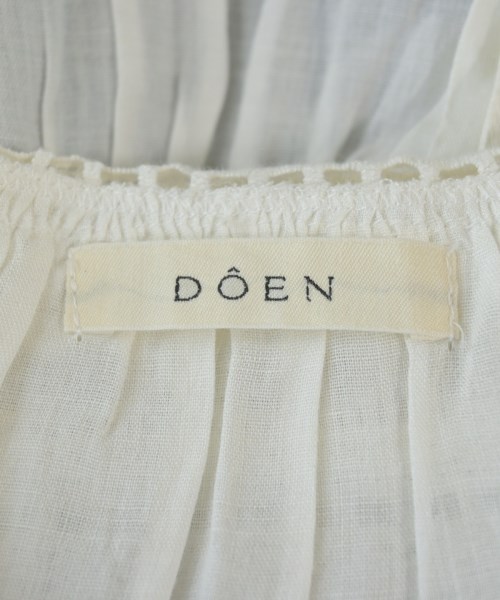 DOEN（ドーエン）カジュアルシャツ 白 サイズ:M レディース/2200651812146