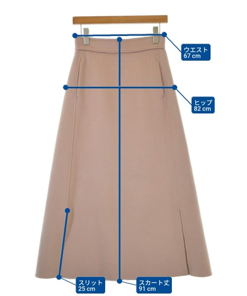 DOMELLE（ドメル）ロング・マキシ丈スカート ピンク サイズ:1(S位) レディース/2200662553106