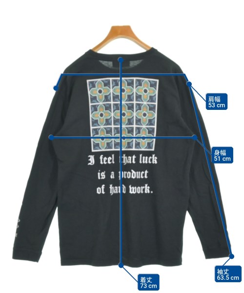 ENONE（エノン）Tシャツ・カットソー 黒 サイズ:-(XL位) メンズ/2200717894048