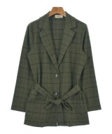 Etici（エティシ）テーラードジャケット カーキ サイズ:S レディース/2200676297041