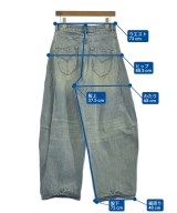 FASHIRU（ファシル）デニムパンツ 青 サイズ:2(M位) レディース/2200627150104