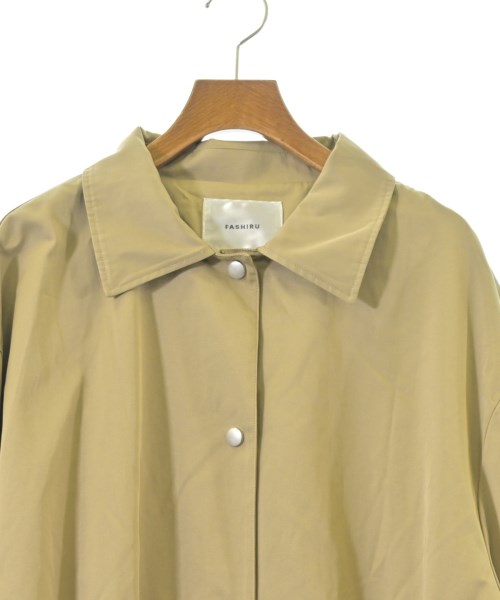FASHIRU（ファシル）ステンカラーコート ベージュ サイズ:F レディース/2200653119069