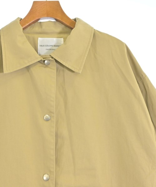 FASHIRU（ファシル）ステンカラーコート ベージュ サイズ:F レディース/2200660408033