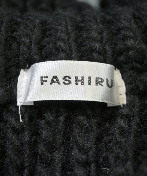 FASHIRU（ファシル）ニット・セーター 黒 サイズ:F レディース/2200701663131