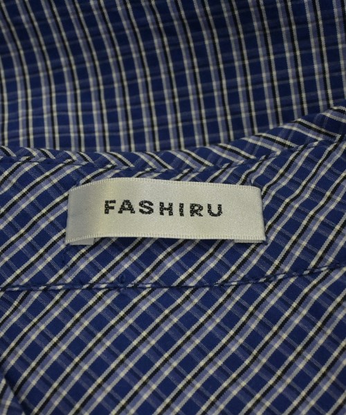 FASHIRU（ファシル）カジュアルシャツ 青 サイズ:F レディース/2200719063039