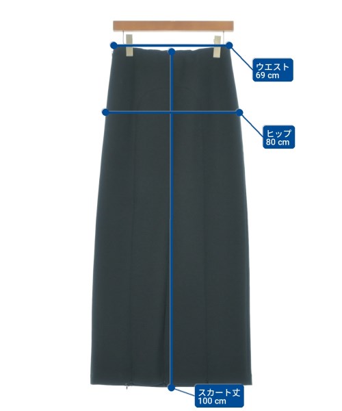 FRANGANT（フランゴン）ロング・マキシ丈スカート 黒 サイズ:38(M位) レディース/2200722163238