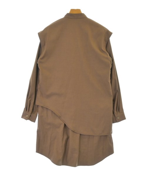 Fumiku（フミク）シャツワンピース 茶 サイズ:F レディース/2200622302287
