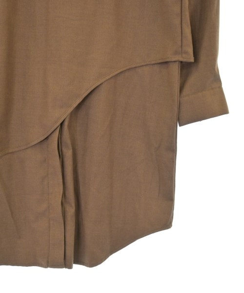 Fumiku（フミク）シャツワンピース 茶 サイズ:F レディース/2200622302287
