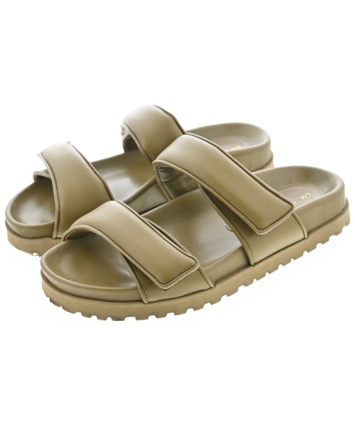 GIA X PERNILLE TEISBAEK(ギアペニーレタイスベック)サンダル カーキ サイズ:EU36(22.5cm位)/2200678130070