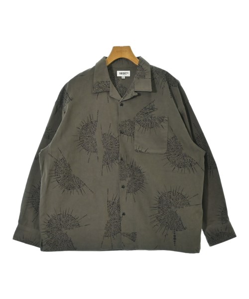 haight(ヘイト)カジュアルシャツ カーキ サイズ:XL/2200671033057