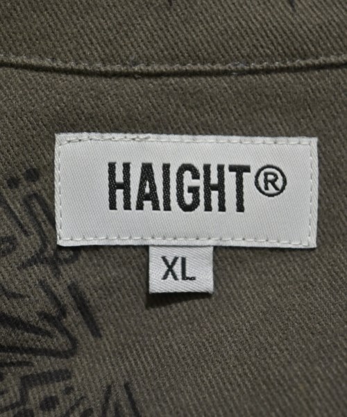 haight（ヘイト）カジュアルシャツ カーキ サイズ:XL メンズ/2200671033057