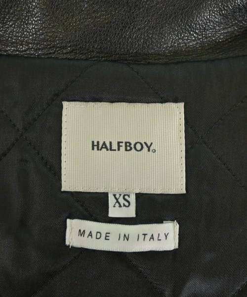 HALFBOY（ハーフボーイ）ライダース 黒 サイズ:XS レディース/2200646848013