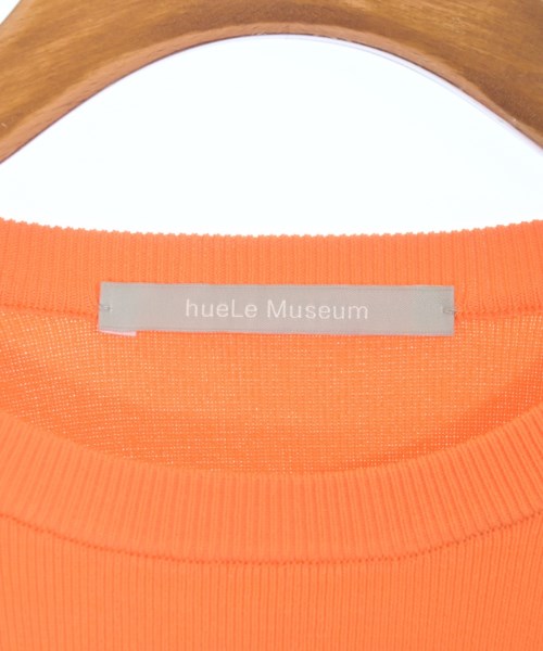 hueLe Museum（ヒューエルミュージアム）ニット・セーター オレンジ サイズ:F レディース/2200677407012
