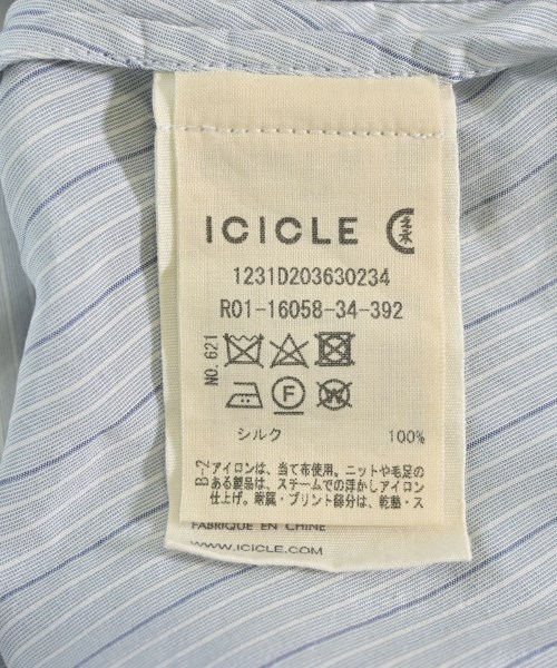 ICICLE（アイシクル）ブラウス 青 サイズ:34(XS位) レディース/2200712576017