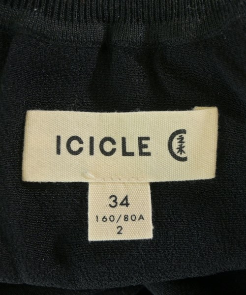 ICICLE（アイシクル）ニット・セーター 黒 サイズ:34(XS位) レディース/2200722468050