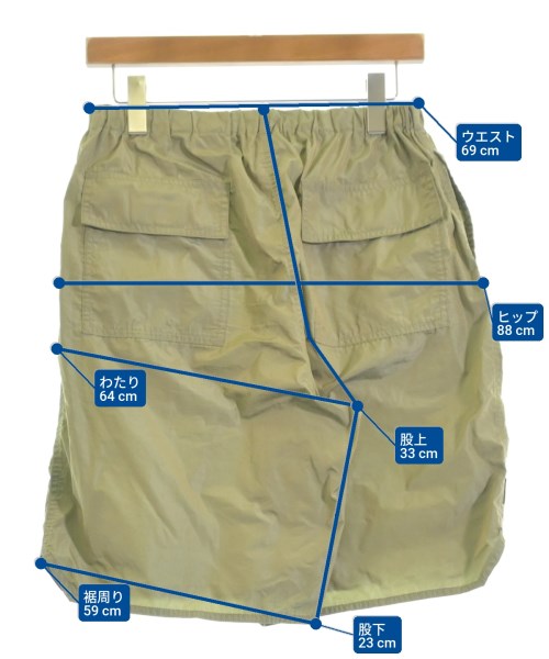 IOOOS THOUSANDS（サウザンズ）ショートパンツ カーキ サイズ:S メンズ/2200620222037