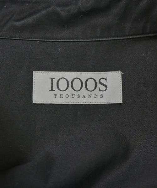 IOOOS THOUSANDS（サウザンズ）カジュアルシャツ 黒 サイズ:M メンズ/2200689561023