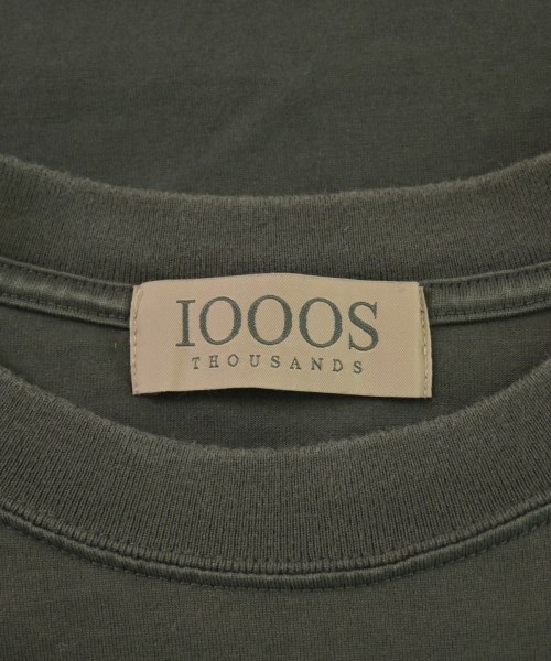 IOOOS THOUSANDS（サウザンズ）Tシャツ・カットソー カーキ サイズ:L メンズ/2200689561108
