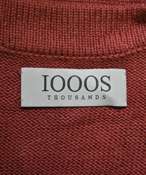 IOOOS THOUSANDS（サウザンズ）ニット・セーター 茶 サイズ:L メンズ/2200640660055