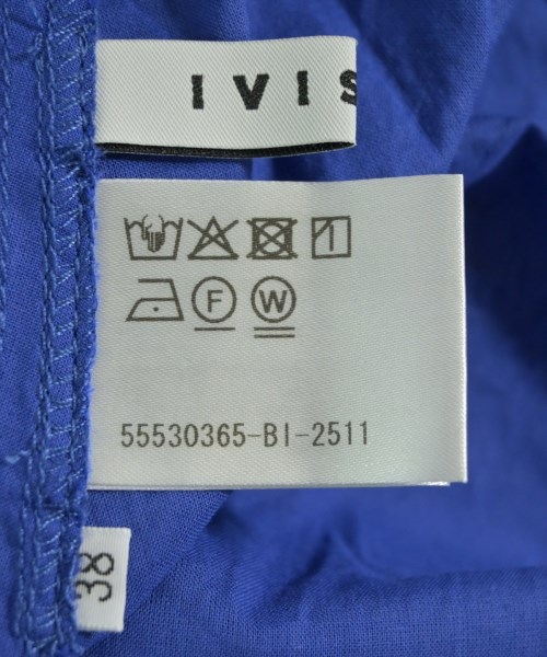IVISUTO（イヴィスト）ワンピース 青 サイズ:38(M位) レディース/2200641502088