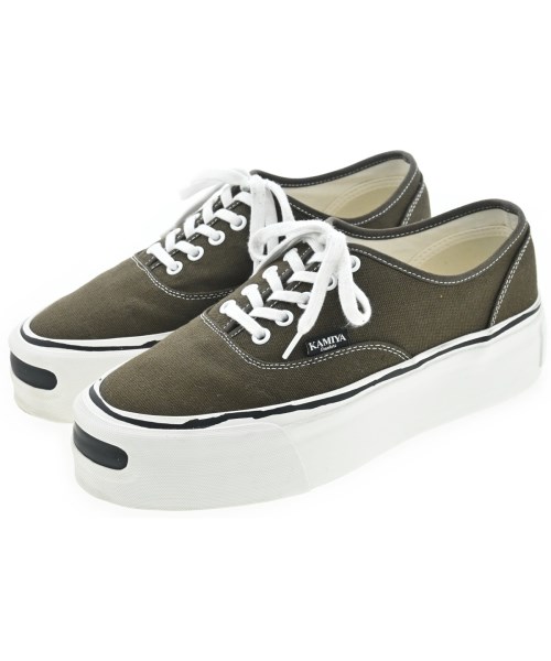 KAMIYA(カミヤ)スニーカー カーキ サイズ:EU42(27cm位)/2200662397083