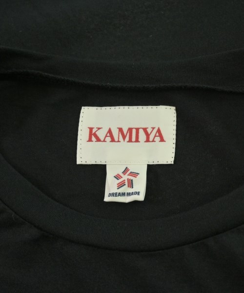 KAMIYA（カミヤ）Tシャツ・カットソー 黒 サイズ:M メンズ/2200704923423