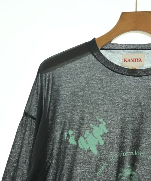 KAMIYA（カミヤ）Tシャツ・カットソー 黒 サイズ:M メンズ/2200704923423