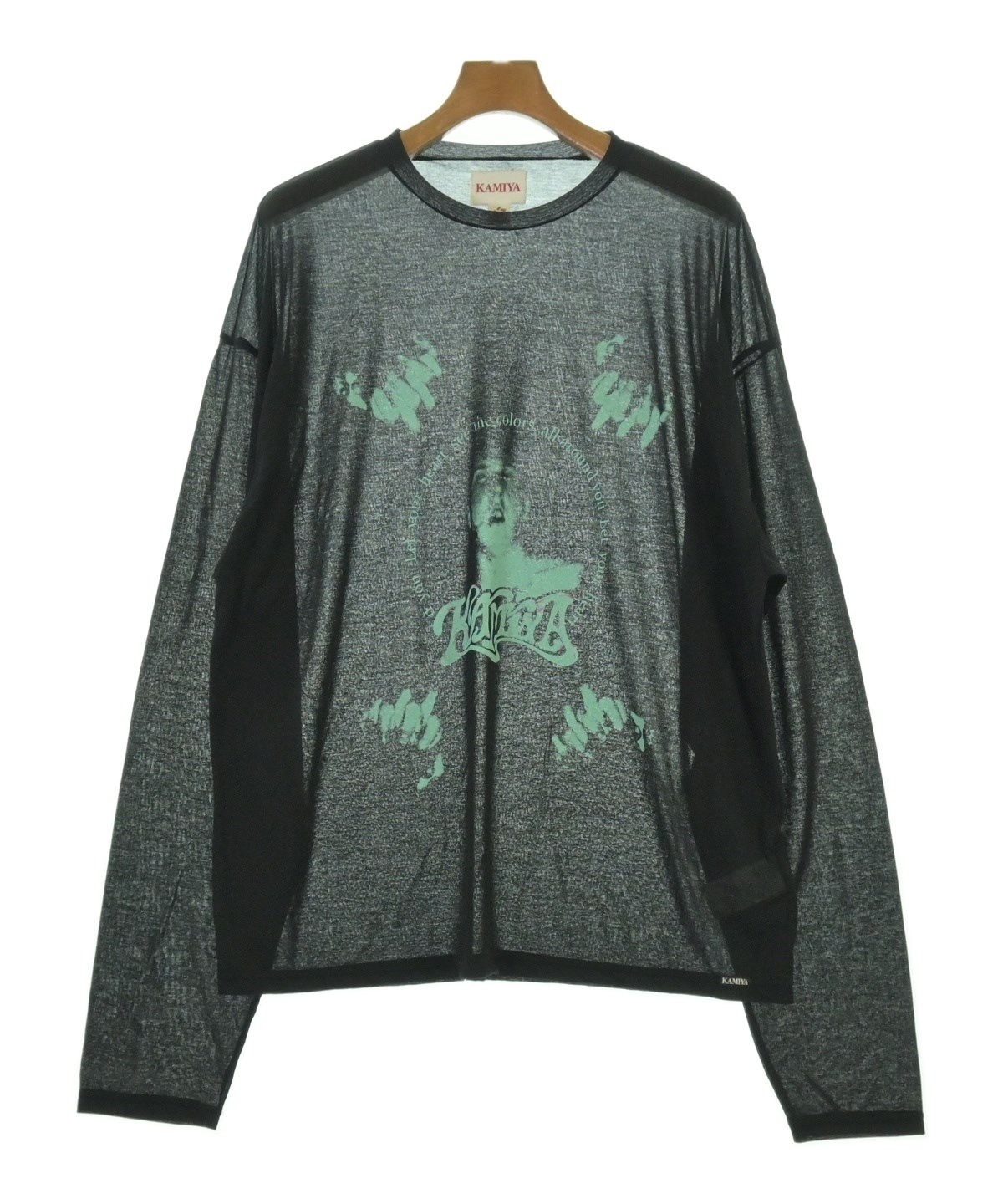 KAMIYA（カミヤ）Tシャツ・カットソー 黒 サイズ:M メンズ