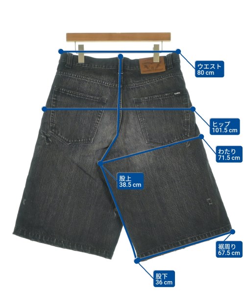 KAMIYA（カミヤ）ショートパンツ 黒 サイズ:S メンズ/2200664963033