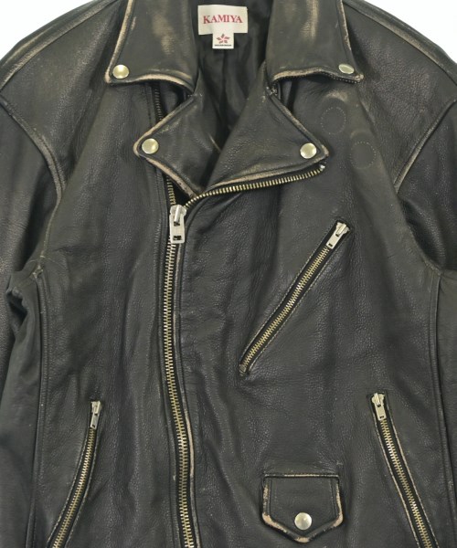 KAMIYA（カミヤ）ライダース 黒 サイズ:S メンズ/2200665482014
