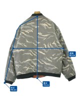 KAMIYA（カミヤ）ミリタリーブルゾン グレー サイズ:L メンズ/2200667142022