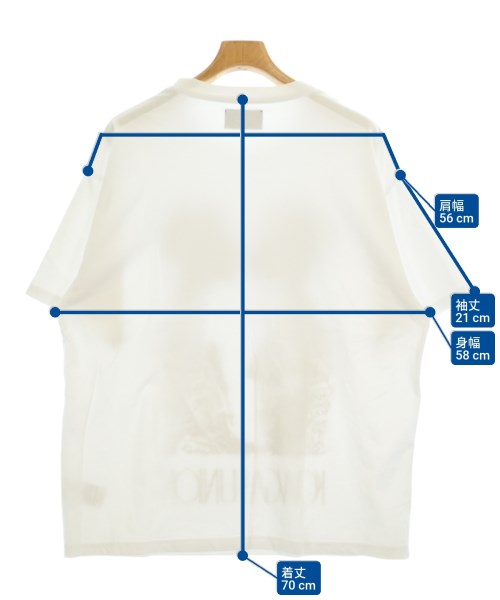 KOWGA（コウガ）Tシャツ・カットソー 白 サイズ:L メンズ/2200700123063