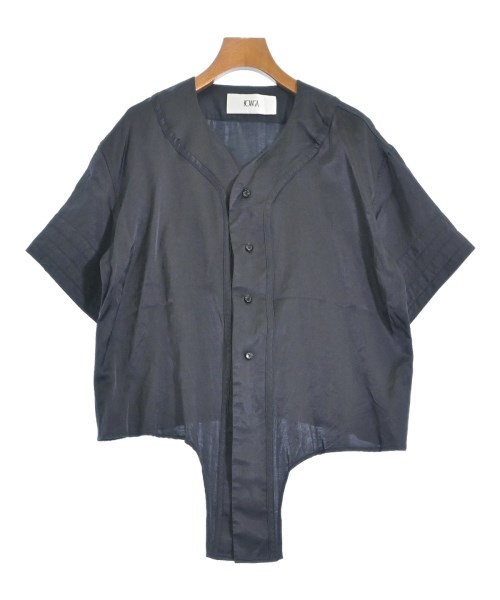 KOWGA(コウガ)ブラウス 紺 サイズ:S/2200660236094