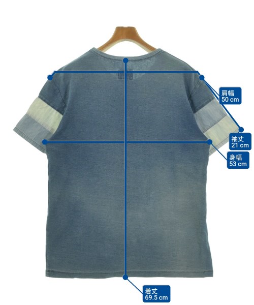 KRM KYOTO（ケーアールエムキョウト）Tシャツ・カットソー 青 サイズ:L メンズ/2200636231016