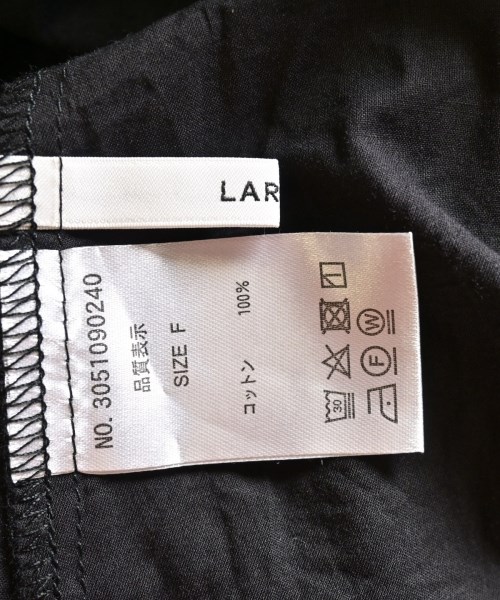 LARUTA（ラルータ）ワンピース 黒 サイズ:F レディース/2200621394078