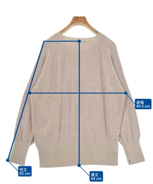LARUTA（ラルータ）ニット・セーター ベージュ サイズ:F レディース/2200636767034