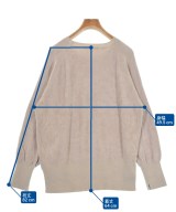 LARUTA（ラルータ）ニット・セーター ベージュ サイズ:F レディース/2200636767034