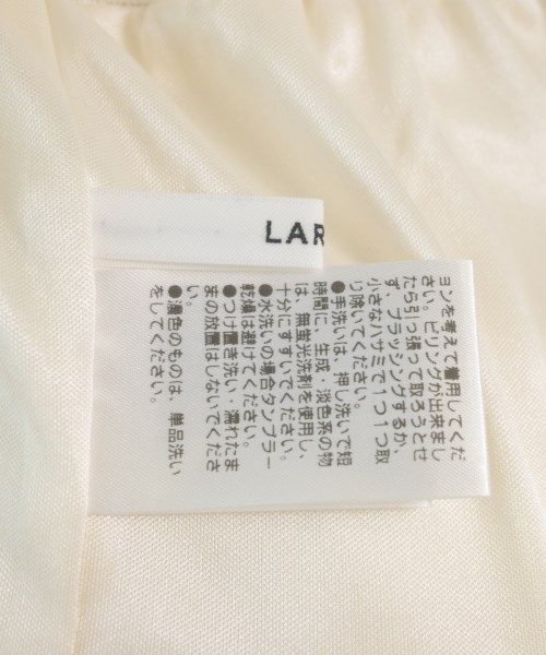 LARUTA（ラルータ）ロング・マキシ丈スカート 白 サイズ:F レディース/2200613118309