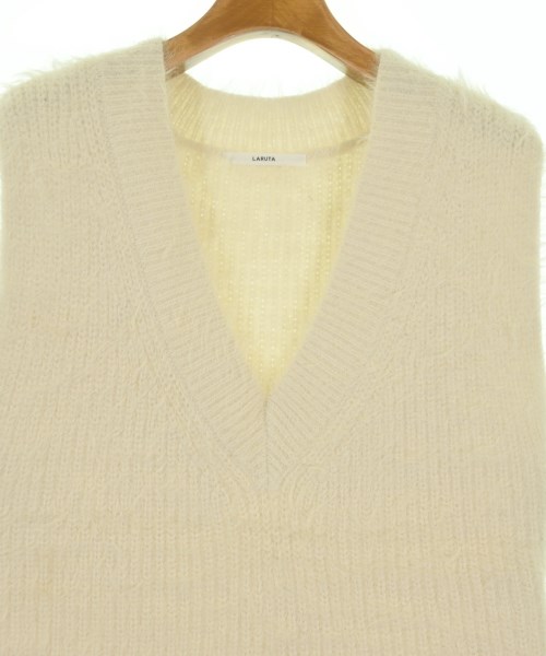 LARUTA（ラルータ）ベスト 白 サイズ:F レディース/2200668993081