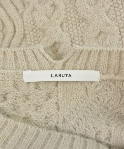 LARUTA（ラルータ）ニット・セーター ベージュ サイズ:S レディース/2200692757017