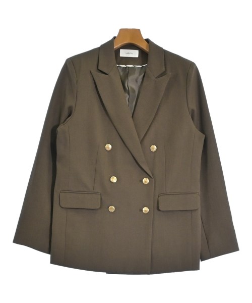 LARUTA(ラルータ)テーラードジャケット 茶 サイズ:L/2200646584065