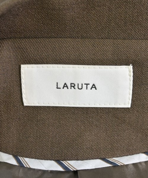LARUTA（ラルータ）テーラードジャケット 茶 サイズ:L レディース/2200646584065
