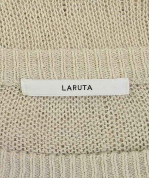 LARUTA（ラルータ）ニット・セーター ベージュ サイズ:F レディース/2200662804062