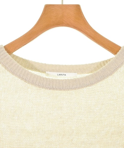 LARUTA（ラルータ）ニット・セーター ベージュ サイズ:F レディース/2200662804062