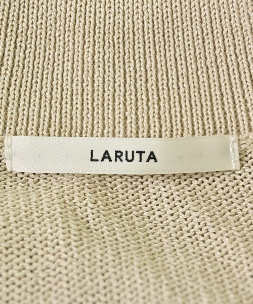 LARUTA（ラルータ）ニット・セーター ベージュ サイズ:F レディース/2200663665099